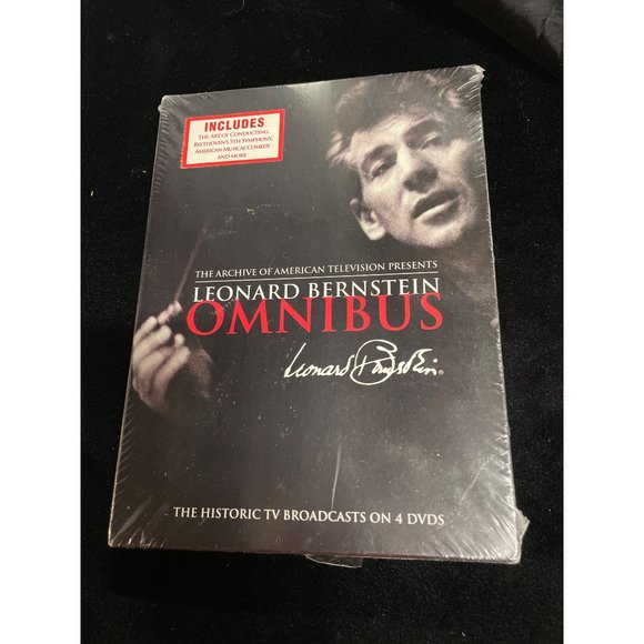 Leonard Bernstein OMNIBUS - the Historic TV Broadcasts on 4 DVD’s - Picture 1 of 4